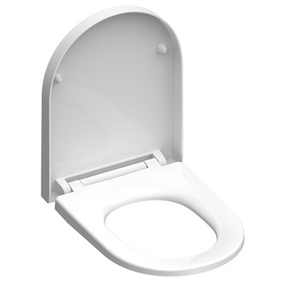 SCHÜTTE Duroplast Toilet Seat WHITE D-shape - Giant Lobelia