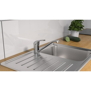 SCHÜTTE Sink Mixer FALCON Low Pressure Chrome - Giant Lobelia