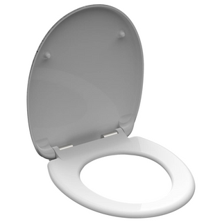 SCHÜTTE Toilet Seat with Soft-Close INDUSTRIAL GREY - Giant Lobelia