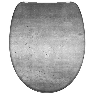 SCHÜTTE Toilet Seat with Soft-Close INDUSTRIAL GREY - Giant Lobelia