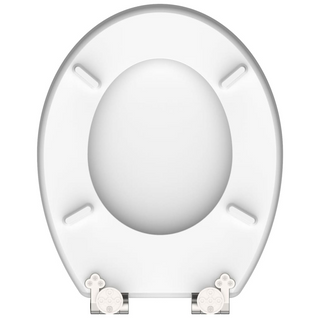 SCHÜTTE High Gloss Toilet Seat with Soft-Close OASIS MDF - Giant Lobelia