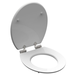 SCHÜTTE High Gloss Toilet Seat with Soft-Close OASIS MDF - Giant Lobelia