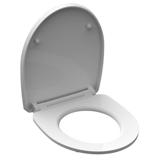 SCHÜTTE High Gloss Toilet Seat with Soft-Close Quick Release ROUND DIPS - Giant Lobelia