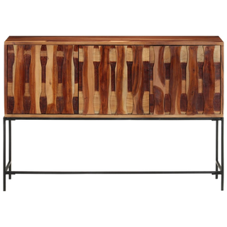 vidaXL Sideboard 110x28x76 cm Solid Wood Acacia - Giant Lobelia