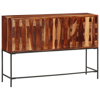 vidaXL Sideboard 110x28x76 cm Solid Wood Acacia - Giant Lobelia