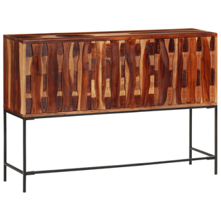 vidaXL Sideboard 110x28x76 cm Solid Wood Acacia - Giant Lobelia