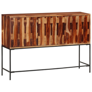 vidaXL Sideboard 110x28x76 cm Solid Wood Acacia - Giant Lobelia