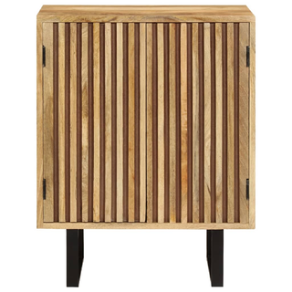 vidaXL Sideboard with 2 Doors 55x35x70 cm Solid Wood Mango - Giant Lobelia