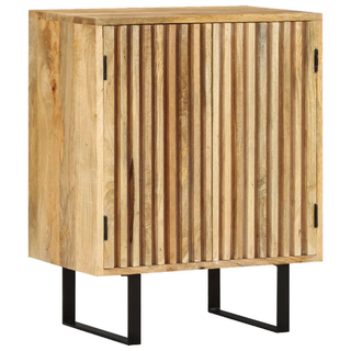 vidaXL Sideboard with 2 Doors 55x35x70 cm Solid Wood Mango - Giant Lobelia