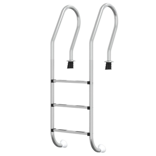 vidaXL Pool Ladder 54x38x158 cm 304 Stainless Steel - Giant Lobelia