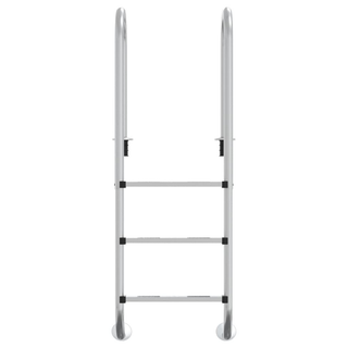 vidaXL Pool Ladder 54x38x158 cm 304 Stainless Steel - Giant Lobelia