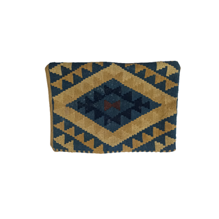 Kilim Handwoven Barley Corn Cushion Cover - Giant Lobelia