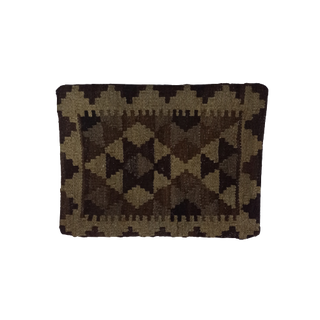 Kilim Lisbon Brown Cushion Cover - Giant Lobelia