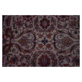 Overdyed Vintage Pink Oriental Rug - Giant Lobelia