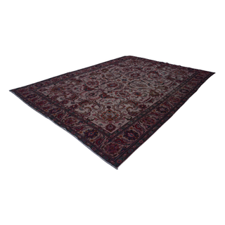 Overdyed Vintage Pink Oriental Rug - Giant Lobelia