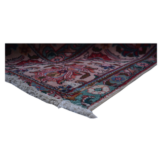 Overdyed Vintage Pink Oriental Rug - Giant Lobelia