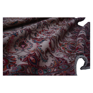 Overdyed Vintage Pink Oriental Rug - Giant Lobelia