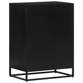 vidaXL Sideboard with 2 Doors 55x35x75 cm Solid Wood Mango&Iron - Giant Lobelia