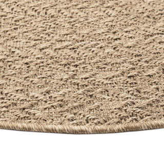 vidaXL Rug 120 cm Jute Look Indoor and Outdoor - Giant Lobelia