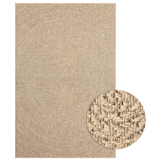 Rug 160x230 cm Jute Look Indoor and Outdoor - Giant Lobelia