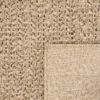 Rug 160x230 cm Jute Look Indoor and Outdoor - Giant Lobelia