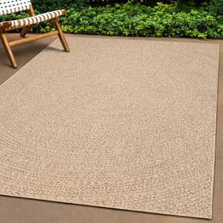 vidaXL Rug 200x290 cm Jute Look Indoor and Outdoor - Giant Lobelia