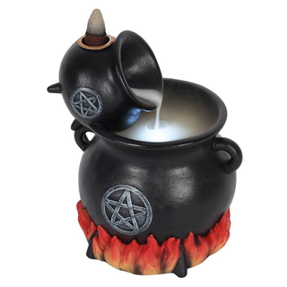 Pouring Cauldrons Backflow Incense Holder - Giant Lobelia