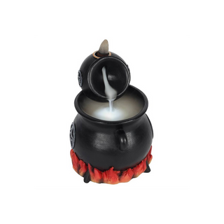 Pouring Cauldrons Backflow Incense Holder - Giant Lobelia