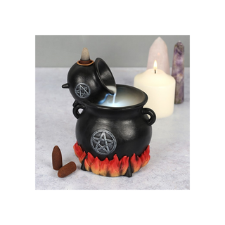 Pouring Cauldrons Backflow Incense Holder - Giant Lobelia