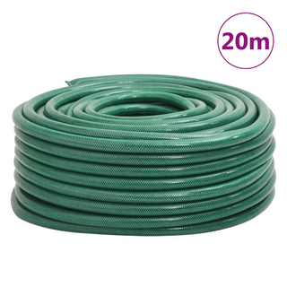 vidaXL Garden Hose Green 1.3" 20 m PVC - Giant Lobelia