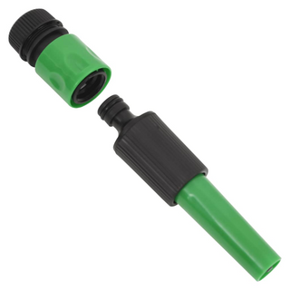 Garden Hose with Fitting Set Green 0.9" 30 m PVC - Giant Lobelia