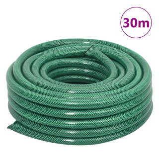 Garden Hose with Fitting Set Green 0.9" 30 m PVC - Giant Lobelia