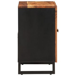 vidaXL Sink Cabinet 62x33x58 cm Solid Wood Acacia and Engineered Wood - Giant Lobelia