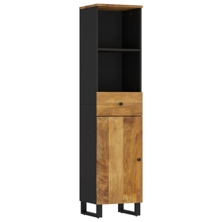 Bathroom Cabinet 38x33x160 cm Solid Wood Mango - Giant Lobelia