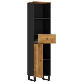 Bathroom Cabinet 38x33x160 cm Solid Wood Mango - Giant Lobelia