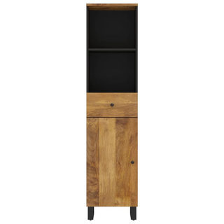 Bathroom Cabinet 38x33x160 cm Solid Wood Mango - Giant Lobelia