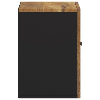 Bathroom Wall Cabinet 38x33x48 cm Solid Wood Mango - Giant Lobelia