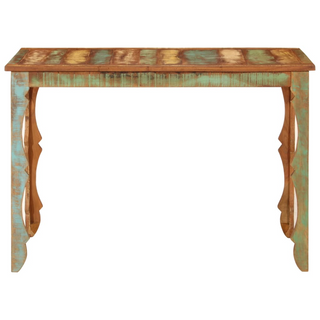 vidaXL Dining Table 110x52x76 cm Solid Wood Reclaimed - Giant Lobelia