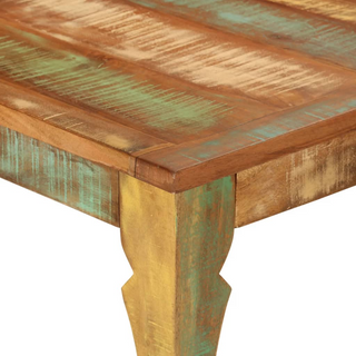 vidaXL Dining Table 110x52x76 cm Solid Wood Reclaimed - Giant Lobelia