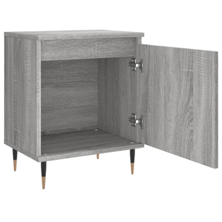 Bedside Cabinet Grey Sonoma 40x30x50 cm Engineered Wood - Giant Lobelia