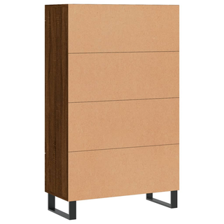 vidaXL Highboard Brown Oak 69.5x31x115 cm Engineered Wood - Giant Lobelia