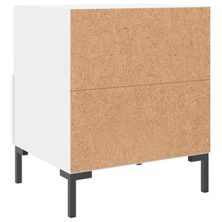 vidaXL Bedside Cabinet White 40x35x47.5 cm Engineered Wood - Giant Lobelia