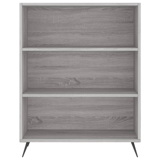 Bookcase Grey Sonoma 69.5x32.5x90 cm Engineered Wood - Giant Lobelia