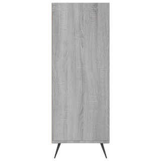 Bookcase Grey Sonoma 69.5x32.5x90 cm Engineered Wood - Giant Lobelia