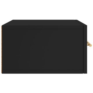 vidaXL Wall-mounted Bedside Cabinet Black 35x35x20 cm - Giant Lobelia