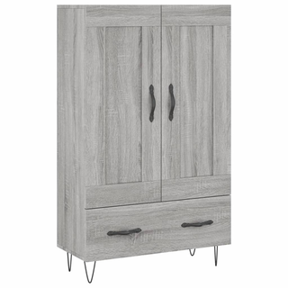 vidaXL Highboard Grey Sonoma 69.5x31x115 cm Engineered Wood - Giant Lobelia