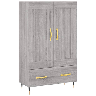 vidaXL Highboard Grey Sonoma 69.5x31x115 cm Engineered Wood - Giant Lobelia