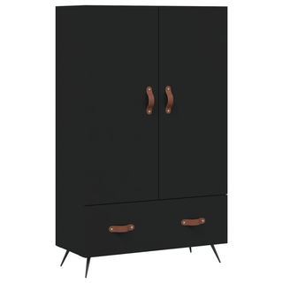 vidaXL Highboard Black 69.5x31x115 cm Engineered Wood - Giant Lobelia