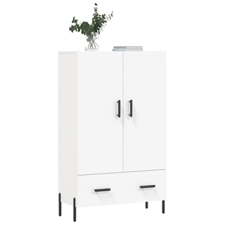 vidaXL Highboard White 69.5x31x115 cm Engineered Wood - Giant Lobelia