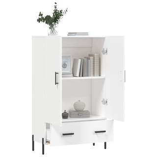 vidaXL Highboard White 69.5x31x115 cm Engineered Wood - Giant Lobelia